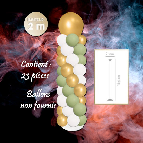 Structure pour colonne à ballons